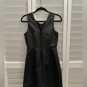 Madewell Day to Night Dress : Black and Gold.